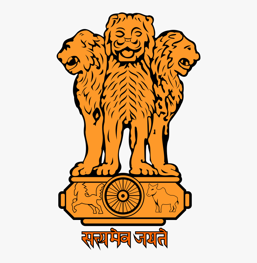 Coat Of Arms Of India Png - Drawing Mera Bharat Mahan, Transparent Png