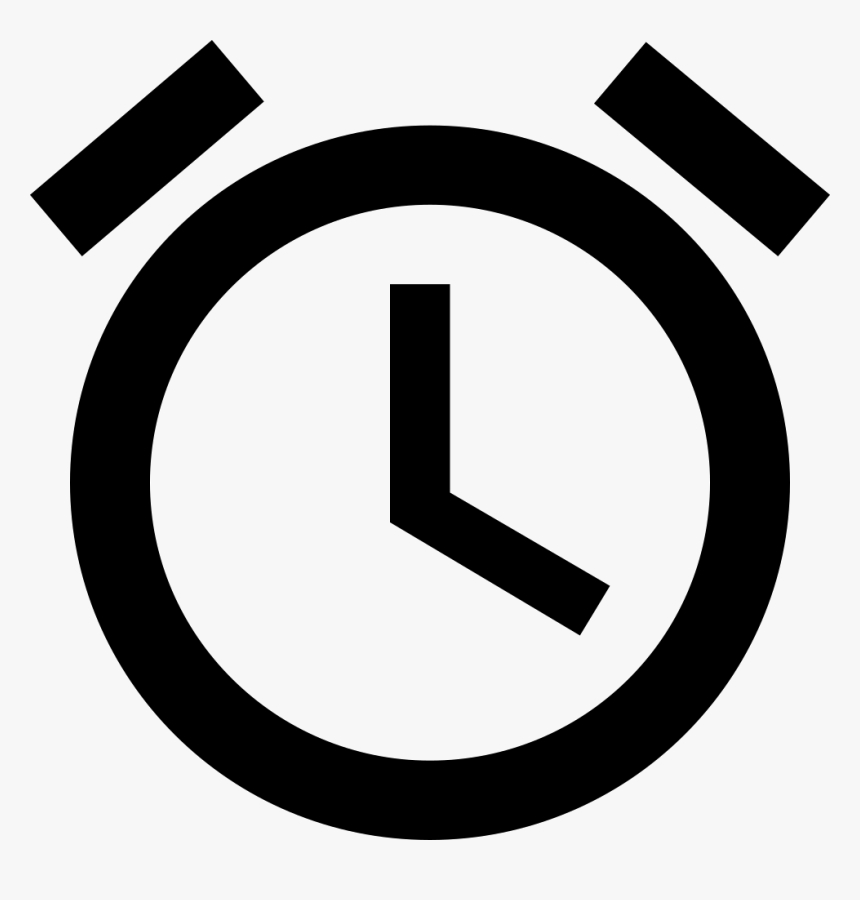 Alarm Clock Png 8 Bit Grayscale Png, Transparent Png , Transparent