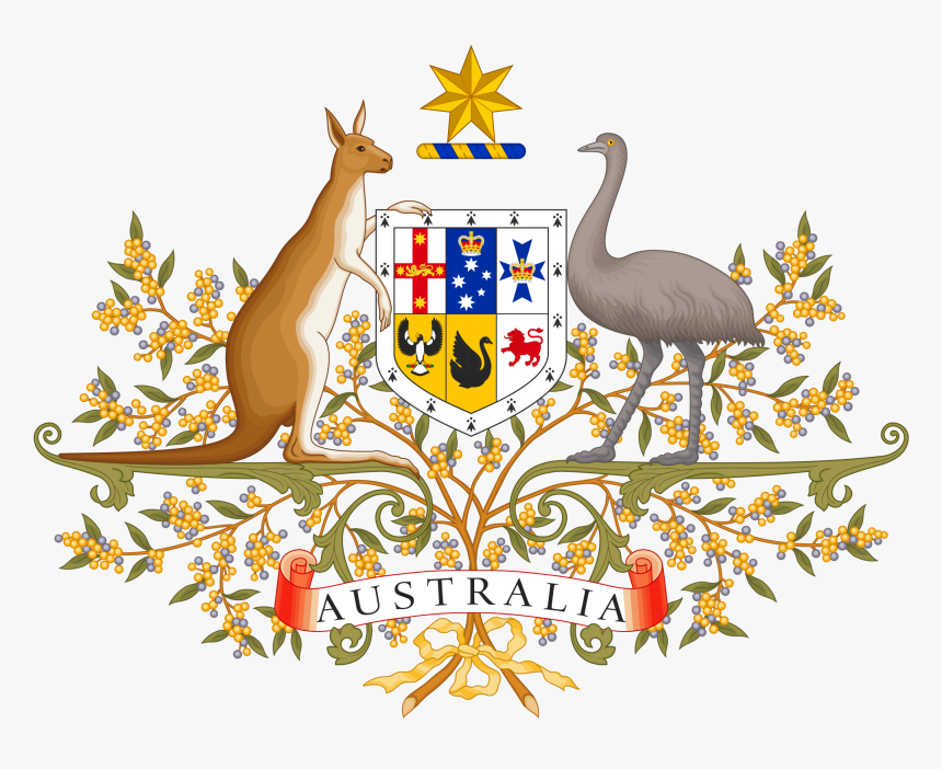 Australia Kangaroo And Emu, HD Png Download