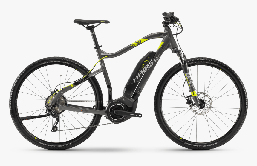 Clipart Bike Bike Yamaha - Haibike Sduro Cross 4.0, HD Png Download