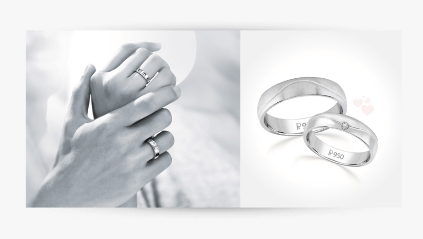 Love Bands Platinum Rings, HD Png Download