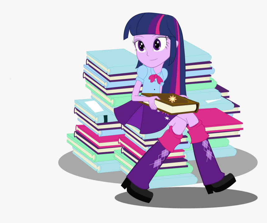 Twilight Sparkle Pinkie Pie My Little Pony - My Little Pony Equestria Girls Twilight Sparkle Book, HD Png Download