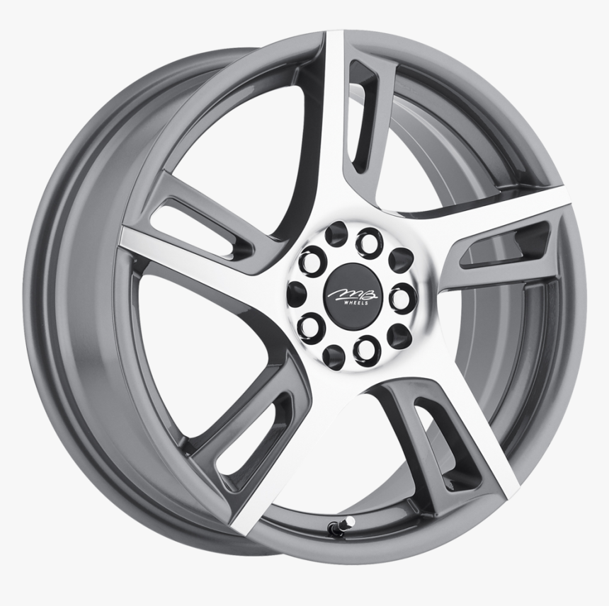 Mb Wheels Vector Wheels Multi Spoke Painted Passenger - Mb Vector Wheels, HD Png Download
