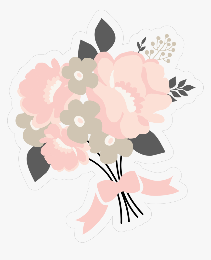 Wedding Bouquet - Hydrangea, HD Png Download