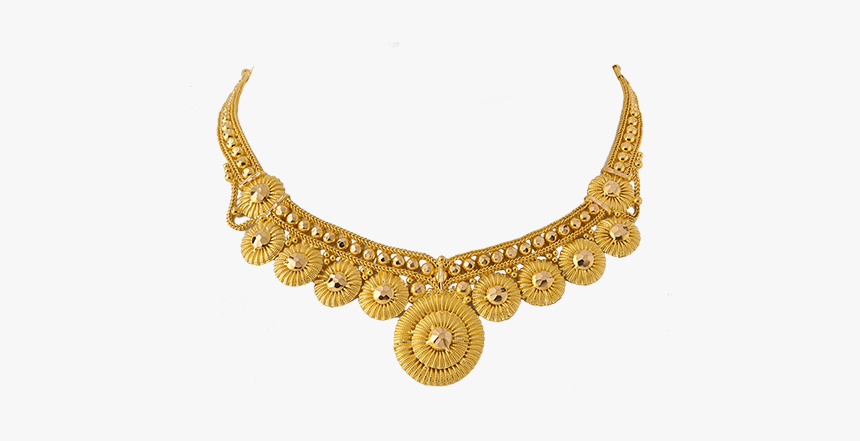 Traditional Kerala Design Necklace - Png Necklace Gold Design, Transparent Png