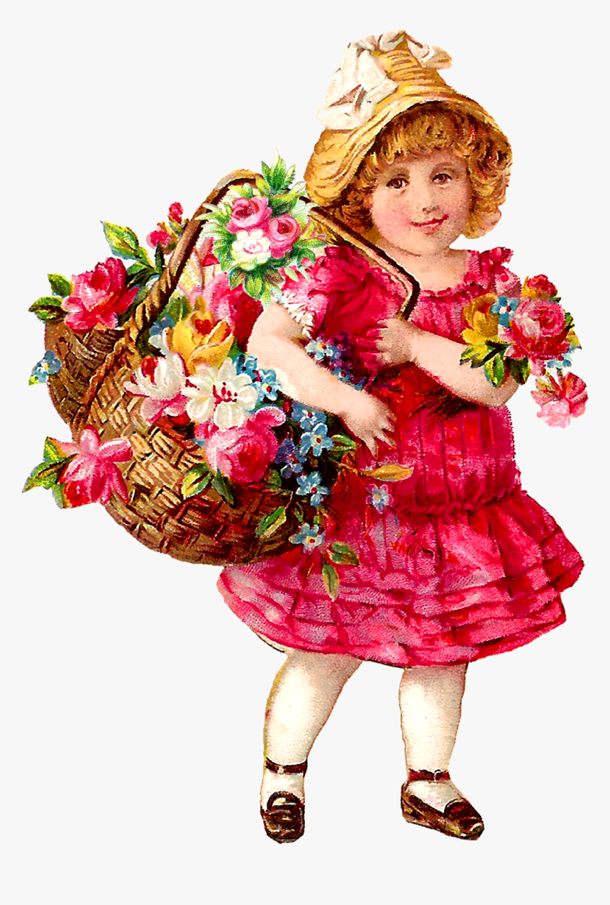 Flower Girl Image Download, HD Png Download