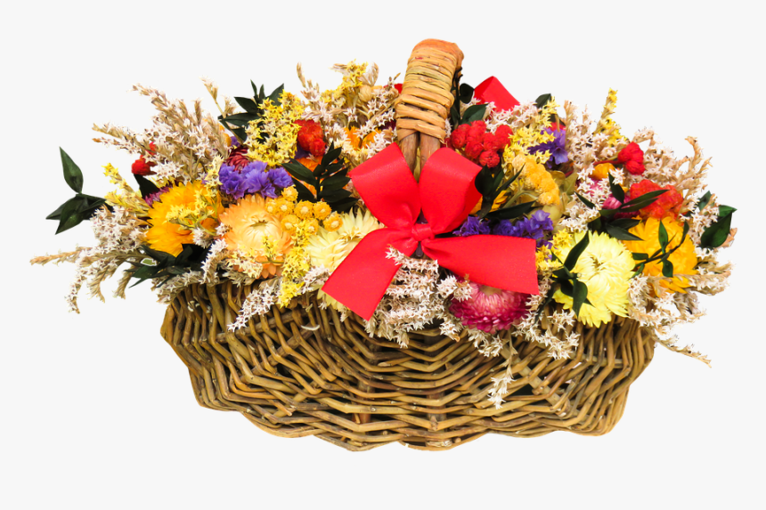 Flowers, Arrangement, Heart, Autumn, Autumn Gesteck - Floral Arrangement With Orange, HD Png Download