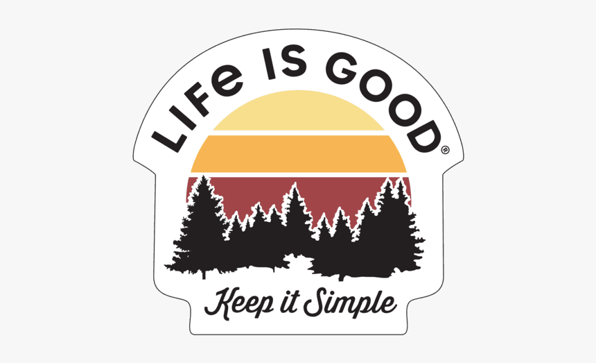 Keep It Simple Small Die Cut Decal - Die Cutting, HD Png Download