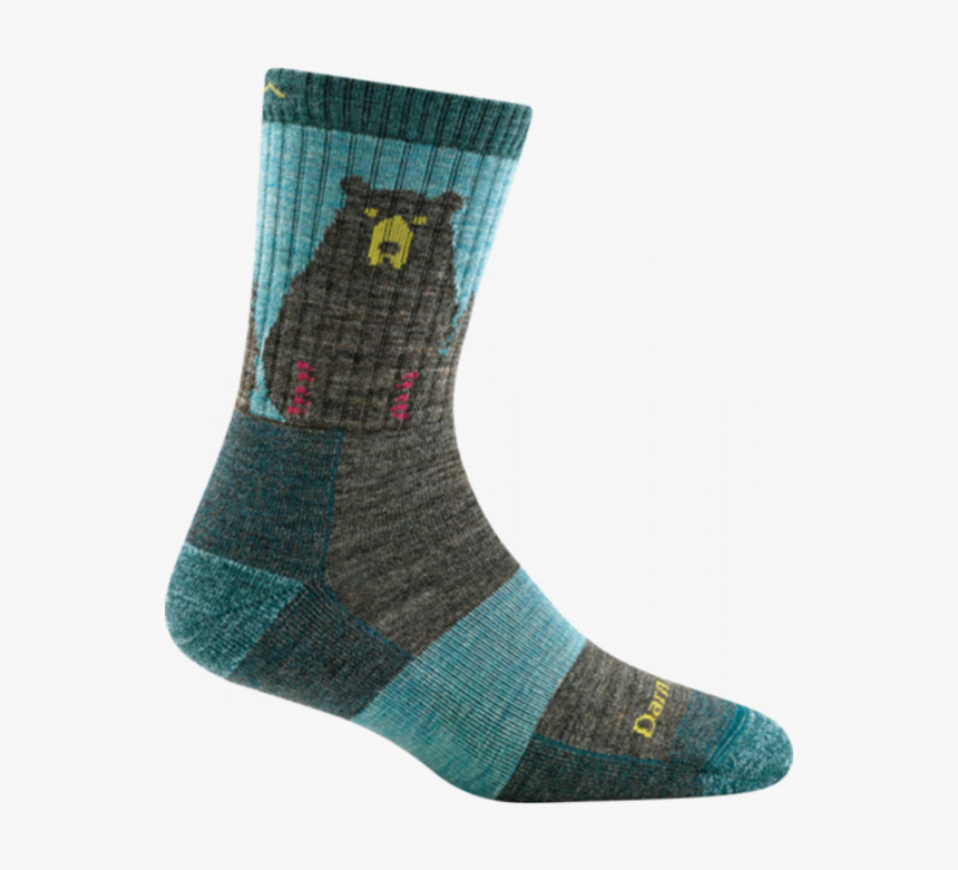 Darn Tough Women's Bear Town Micro Crew Light Cushion, HD Png Download