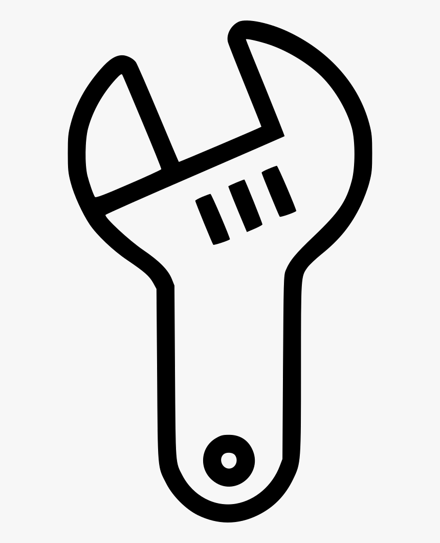Wrench Adjustable Spanner, HD Png Download