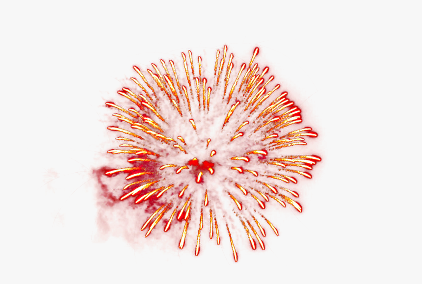 Single Festive Fireworks Png Download - Single Fireworks Png, Transparent Png
