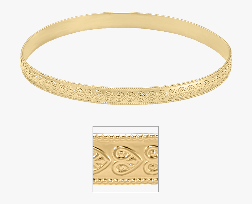 Standard View Of Brch1 In Yellow Metal - Bangle, HD Png Download