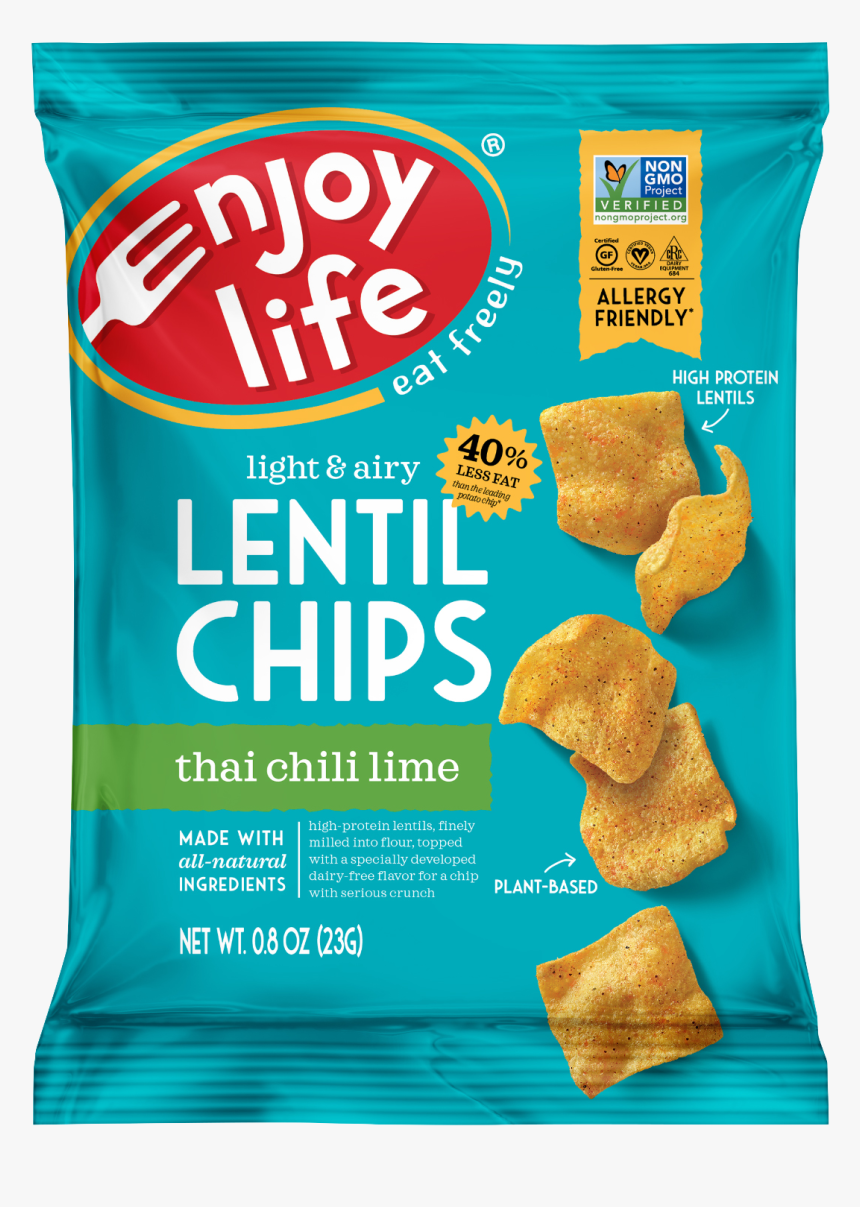 Enjoy Life Lentil Chips, HD Png Download