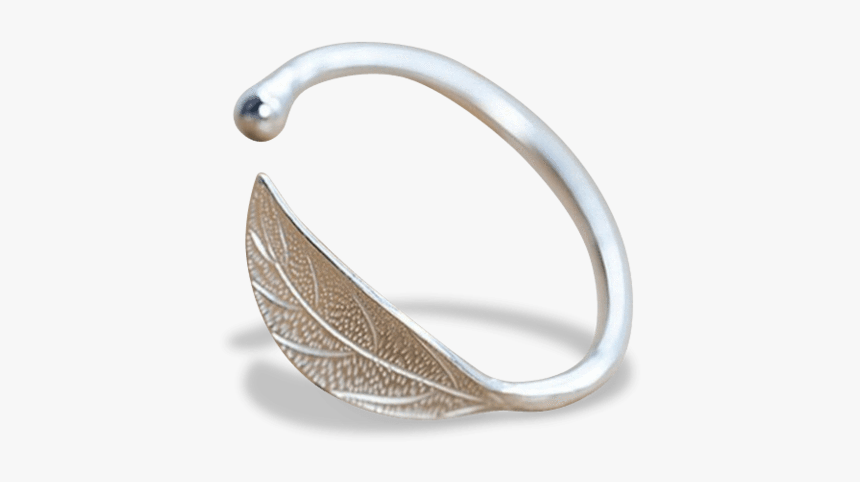 Lieta Silver Adjustable Bangle Bracelet - Body Jewelry, HD Png Download