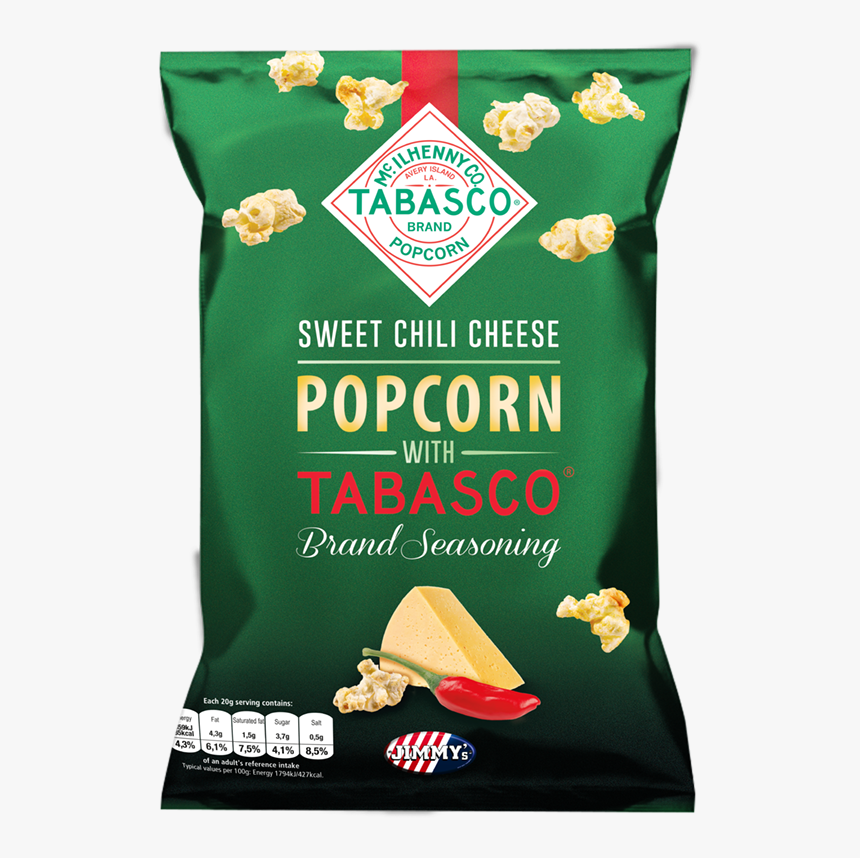Sweet Chili Bbq Popcorn With Tabasco, HD Png Download