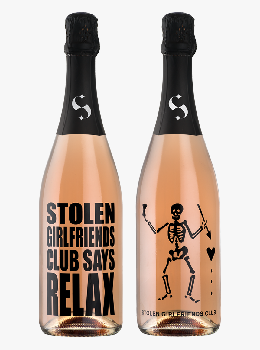 Mc X Stolen Sparkling Rosé - Stolen Girlfriends Club Says Relax, HD Png Download