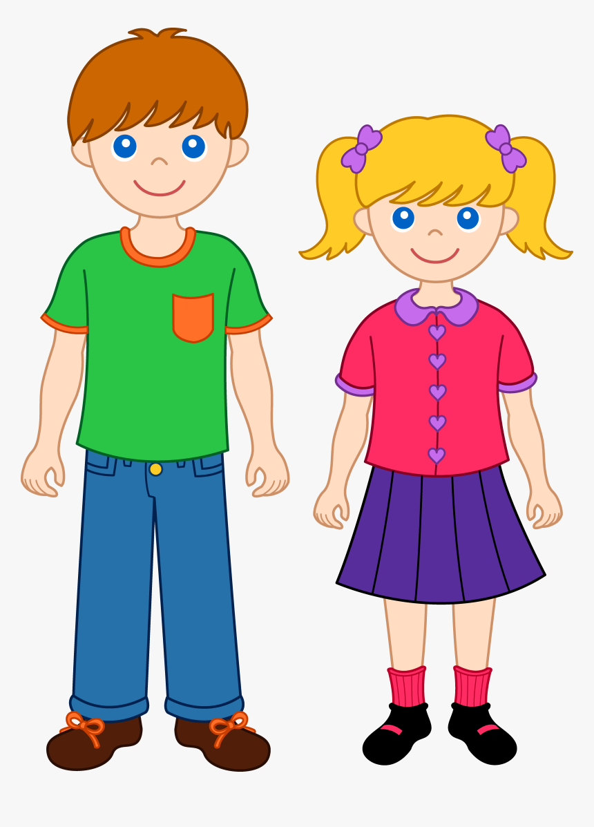 Girlfriends C - Brother And Sister Clipart, HD Png Download