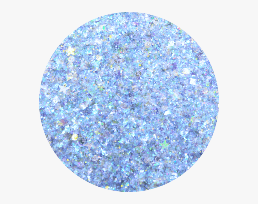 D103 Ice Princess - Transparent Blue Glitter, HD Png Download