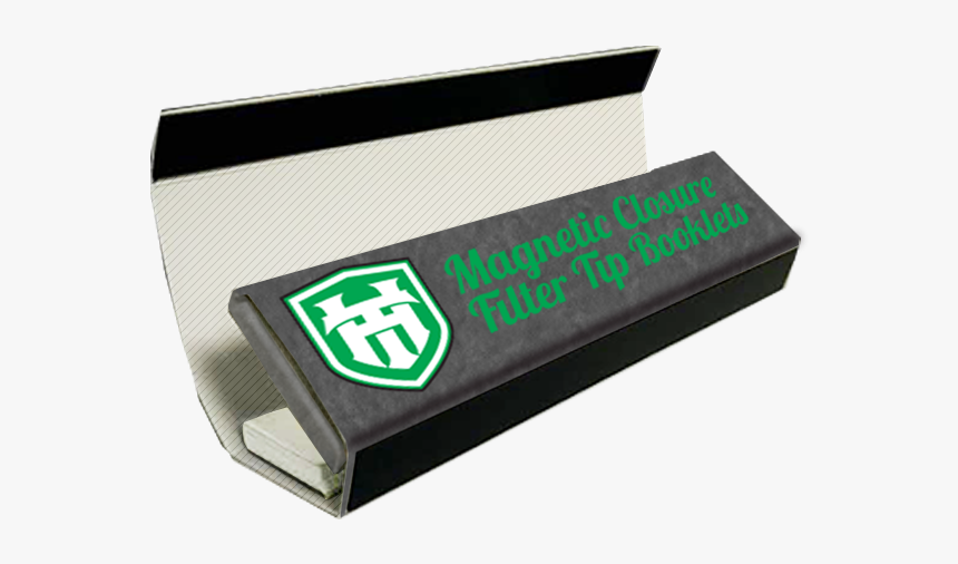 Custom Magnetic Closure Rolling Paper Booklets 
 Title - Rolling Paper Magnetic Closure, HD Png Download