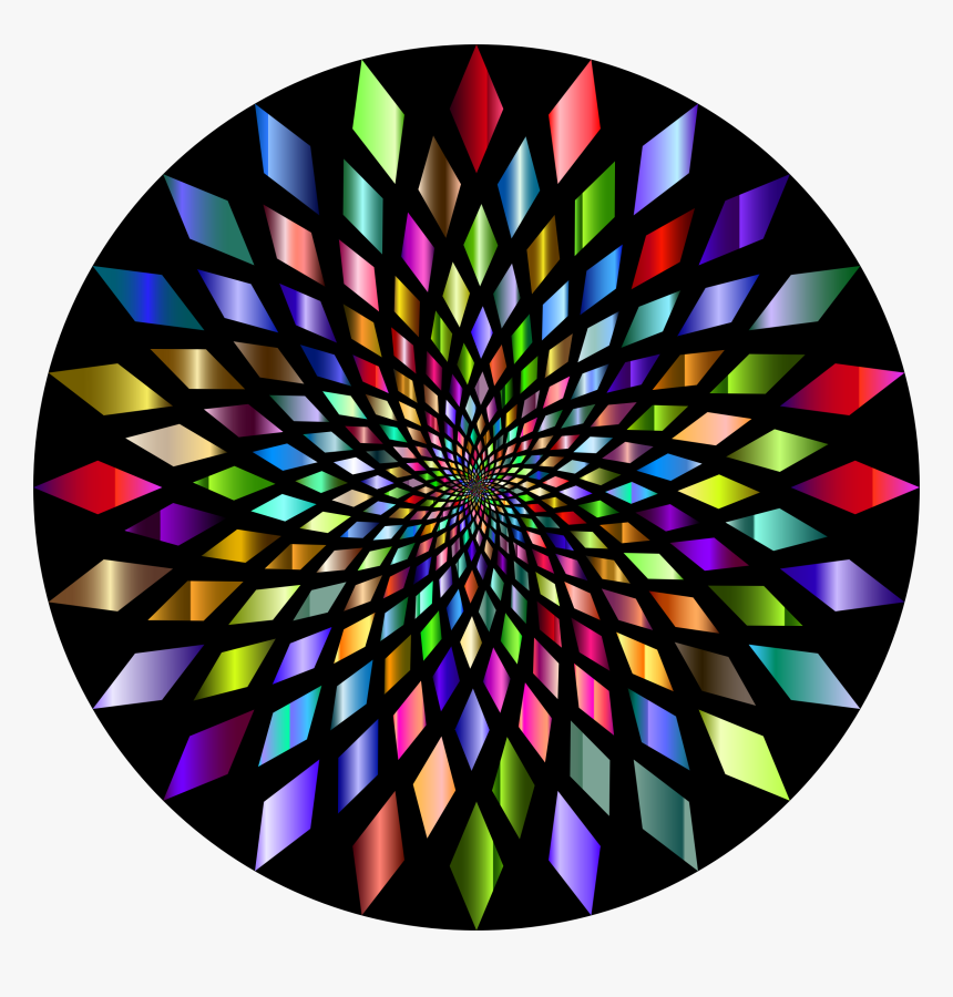 Prismatic Abstract Vortex 31 3 With Background Clip - Rolex Cellini On Rubber Strap, HD Png Download