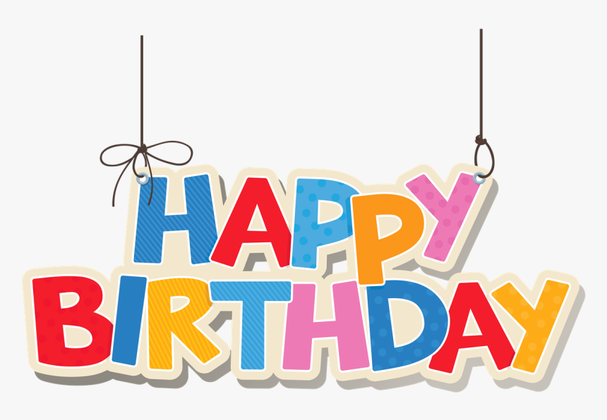 Clipart Happy Birthday Png, Transparent Png