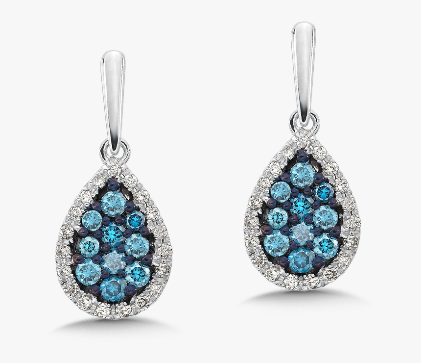 Sdc Creations Pave Set Diamond Cushion Shaped Halo - Earrings, HD Png Download
