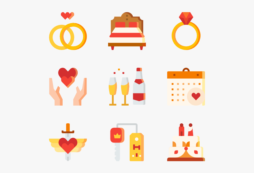 ไอคอน งาน แต่ง Png, Transparent Png