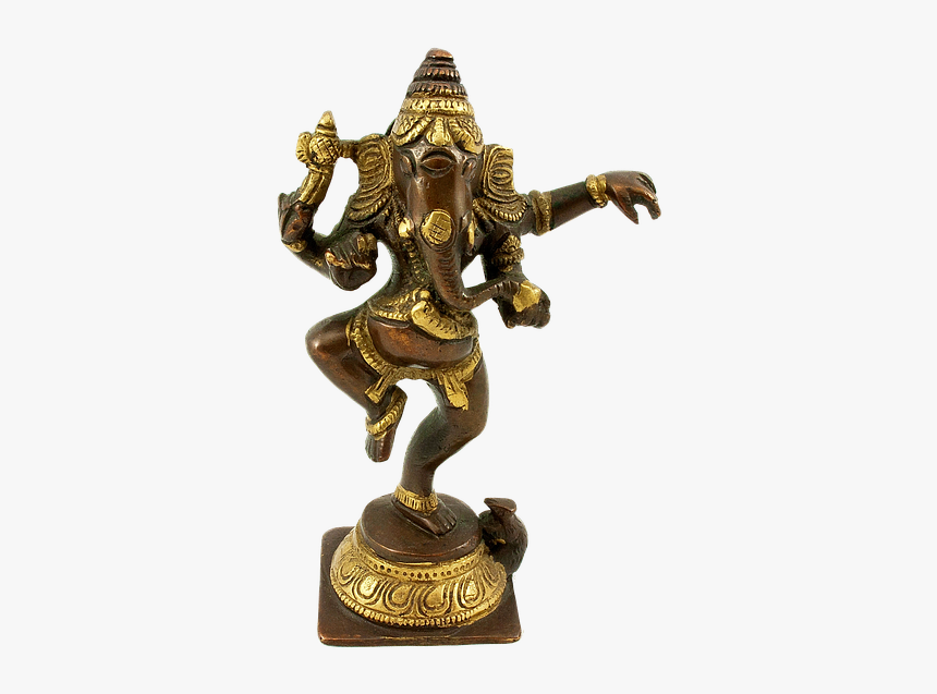Figurine, Bronze, God, Deity, India, Wisdom, Well-being - Bronze Sculpture, HD Png Download