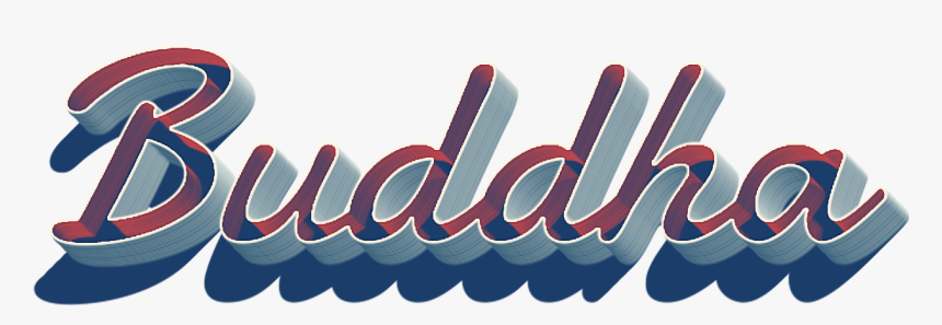 Buddha 3d Letter Png Name - Sameer Letter, Transparent Png