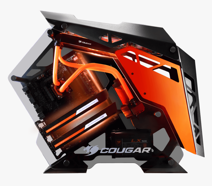 Cougar Conquer Aluminum Alloy Atx Mid Tower Aluminum, HD Png Download