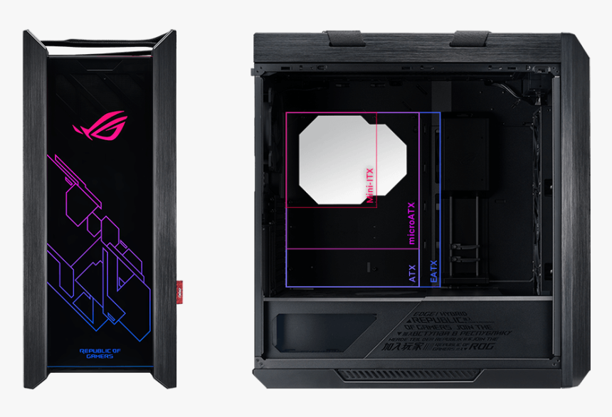 Asus Rog Strix Helios Gx601, HD Png Download