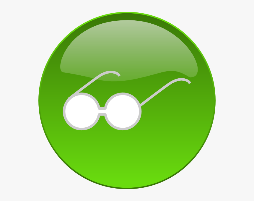 Eye Glasses Button Svg Clip Arts - Glasses, HD Png Download