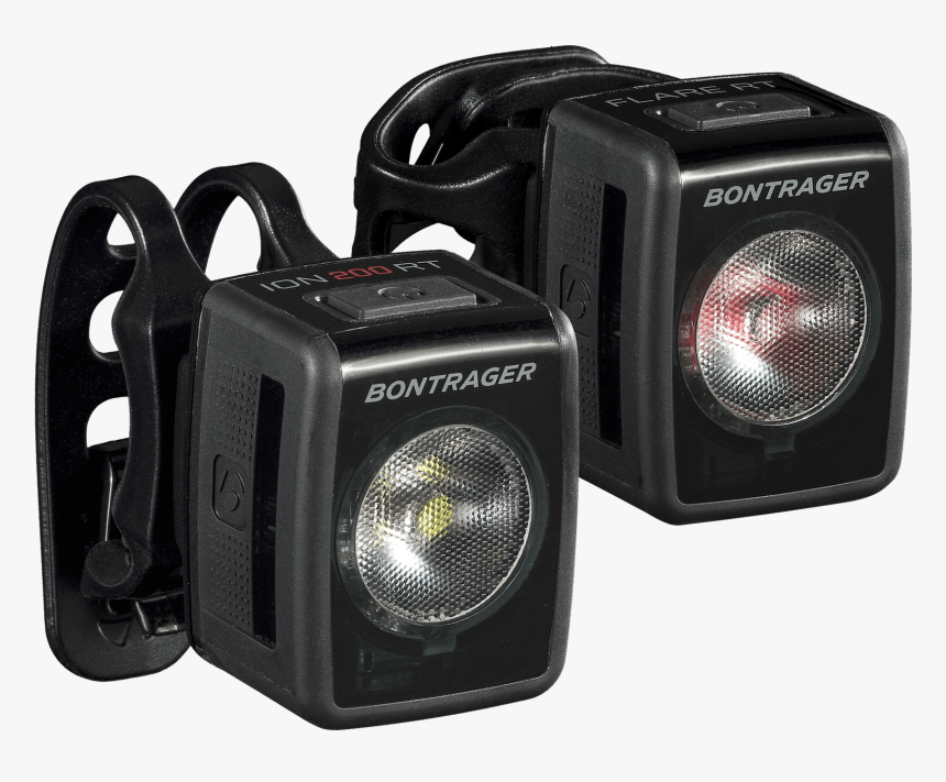 Both Lights Are Usb Rechargeable, Include Easy To Mount - Bontrager Ion 200 Rt Flare Rt Light Set, HD Png Download