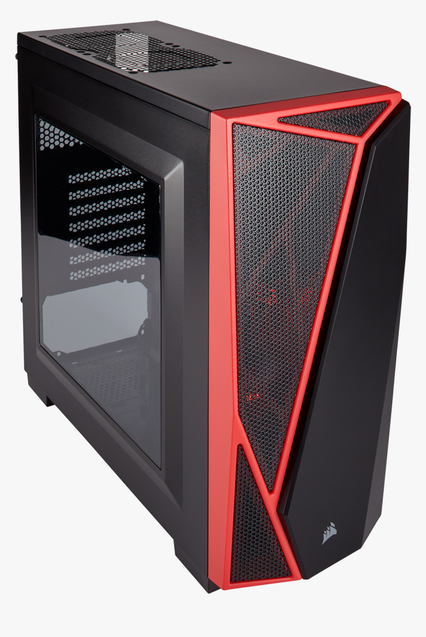 Corsair Carbide Spec 04 Black Red Atx Mid Tower Case, HD Png Download