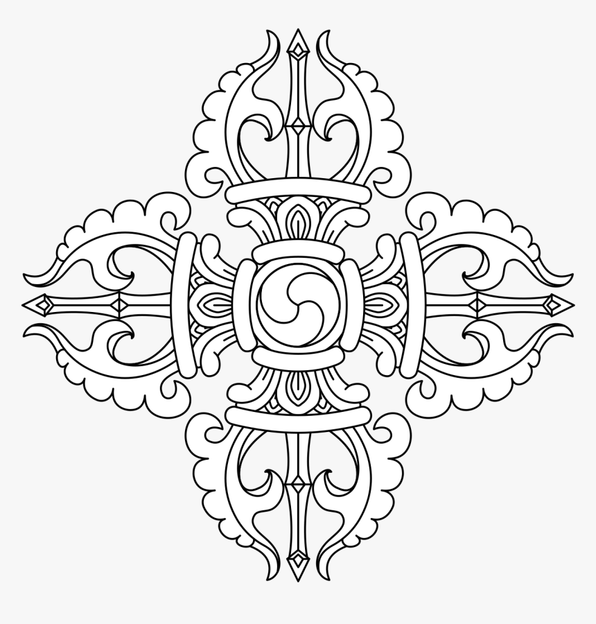 Drawing Buddha Feminine - Buddhist Symbol For Wealth, HD Png Download