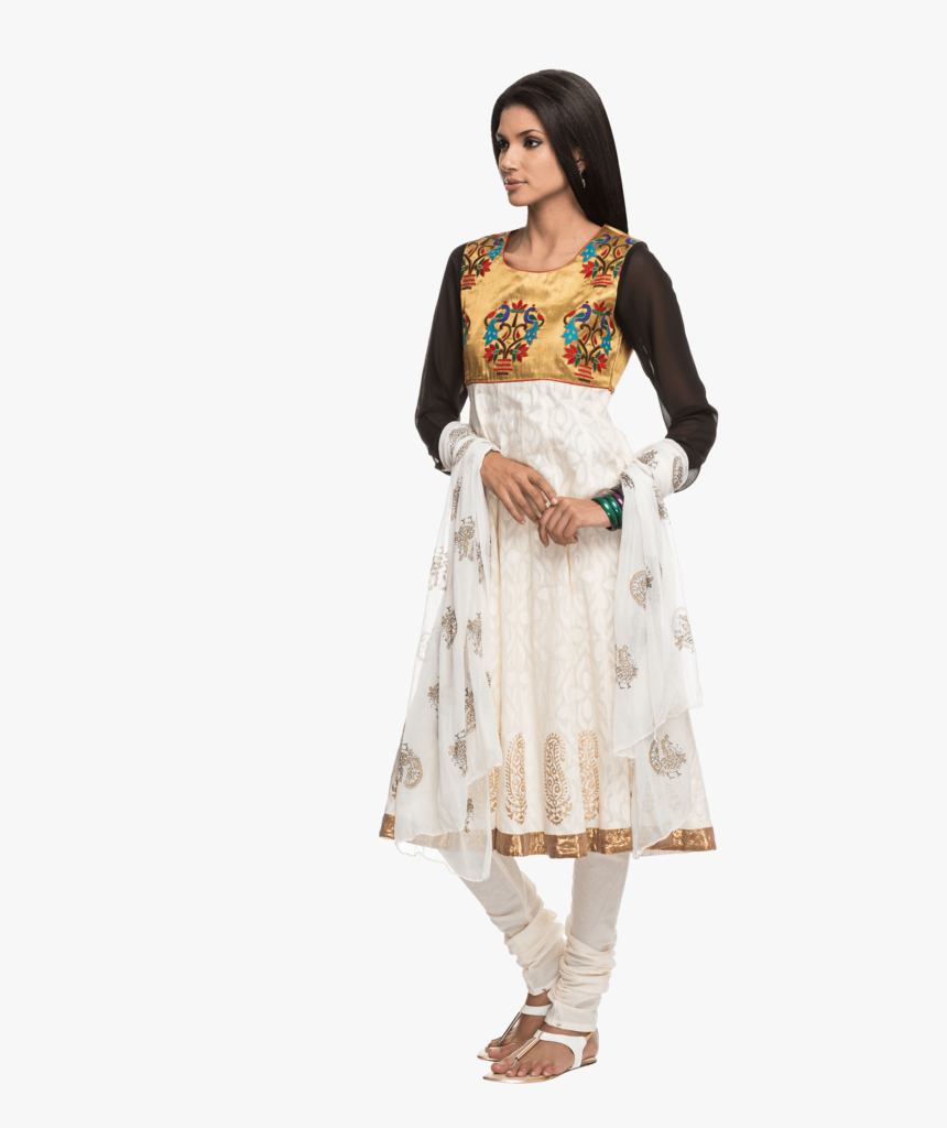 Women Embellished Salwar Kurta - Stitch, HD Png Download