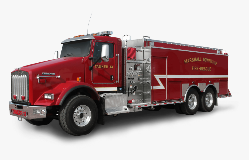 Water Tanker Fire Truck , Png Download - Fire Apparatus, Transparent Png