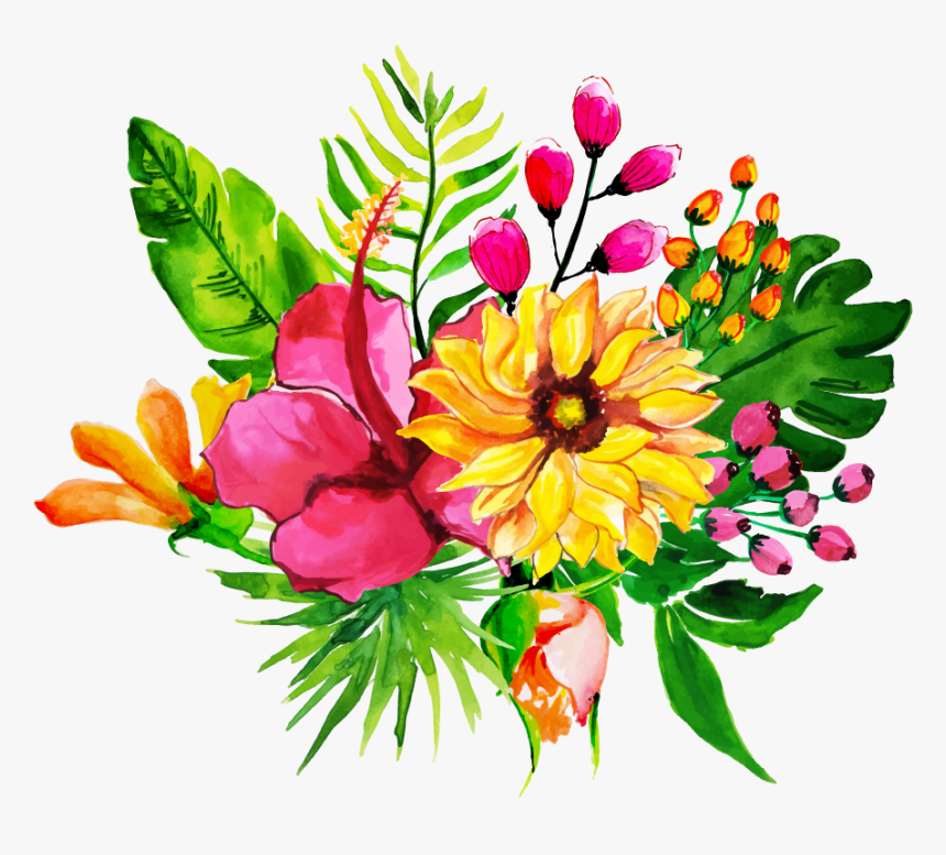 Png Flower Bunch, Transparent Png