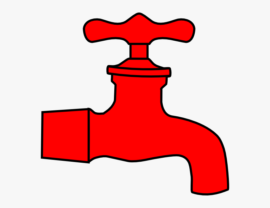 Water Faucet Pictures - Hot Water Tap Clip Art, HD Png Download