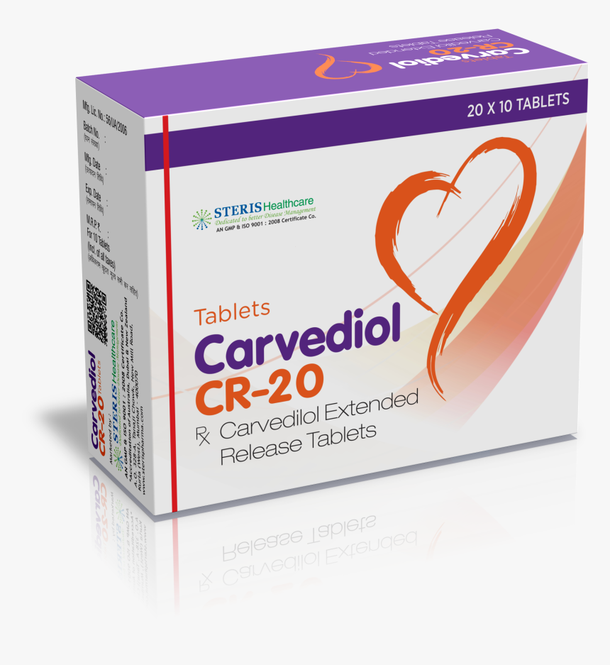 Carvedilol Cr, HD Png Download