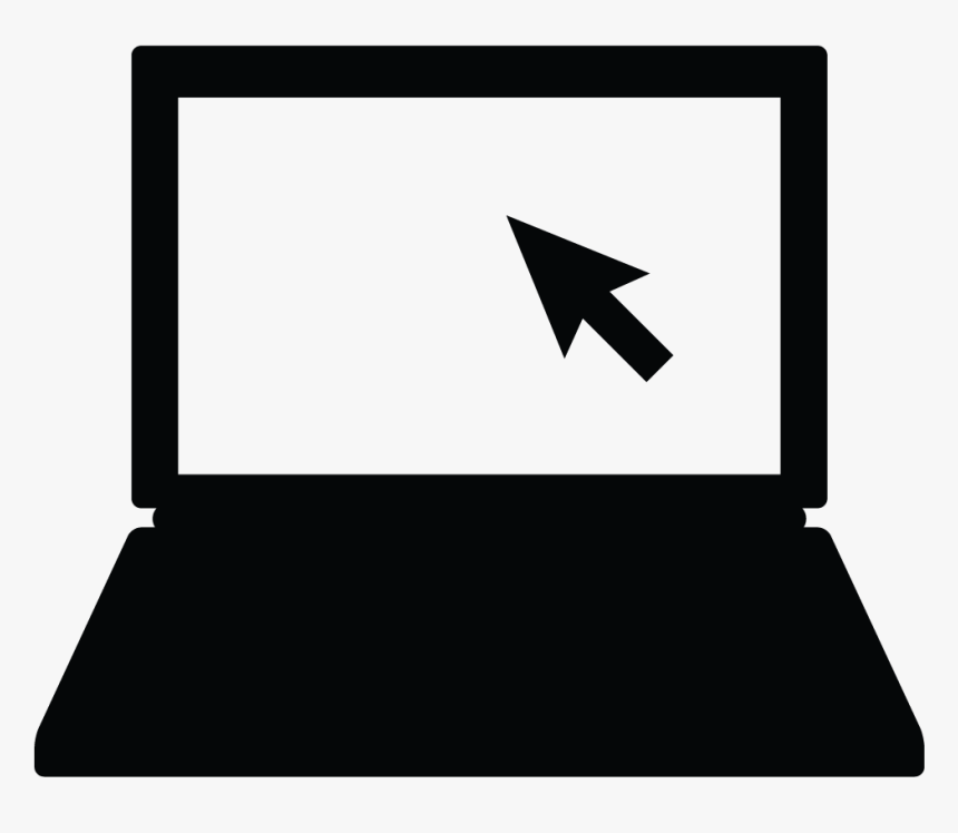 Laptop Clipart Male Student College - Student On Laptop Clipart, HD Png Download