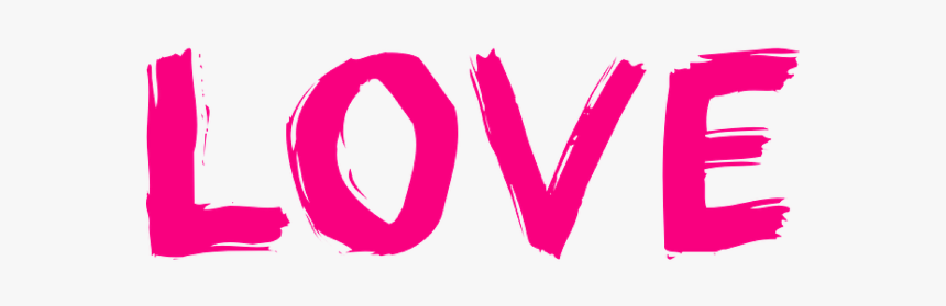 #ftestickers #love #text #pink #pinklove #valentine - Graphic Design, HD Png Download