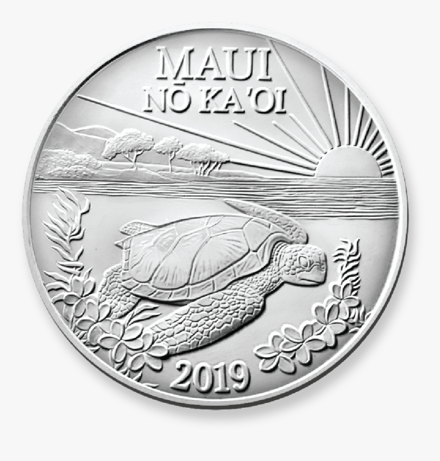 2019 Single Cupronickel - 2019 Maui Trade Dollar, HD Png Download