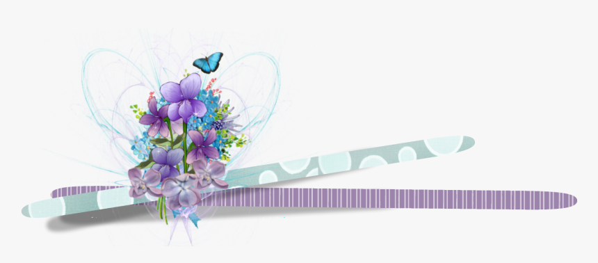 These Free Ombre Watercolor Backgrounds Were Painted - Forget Me Not Clip Art, HD Png Download