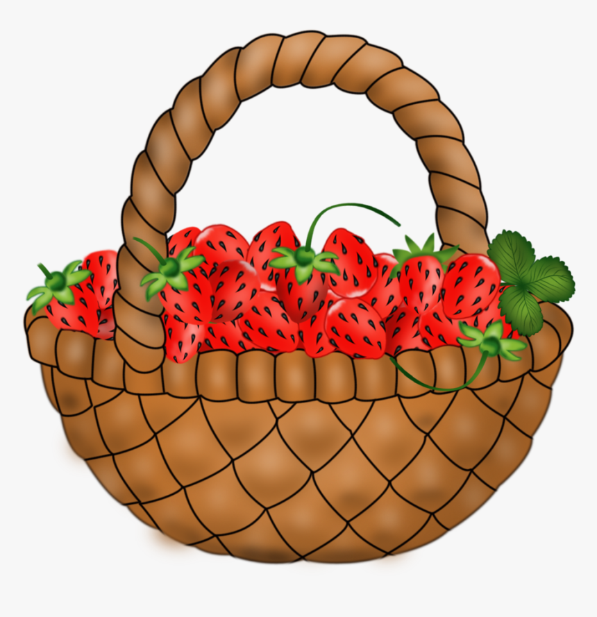 Patches, Fruits And Vegetables, Strawberry, Fruits - Storage Basket, HD Png Download