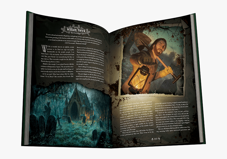 Arkham Horror Investigators Book, HD Png Download