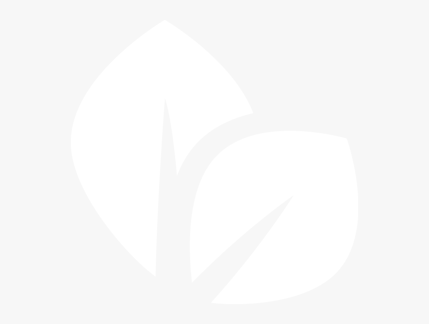 Mint Leaf Dental - Leaf Logo White Png, Transparent Png