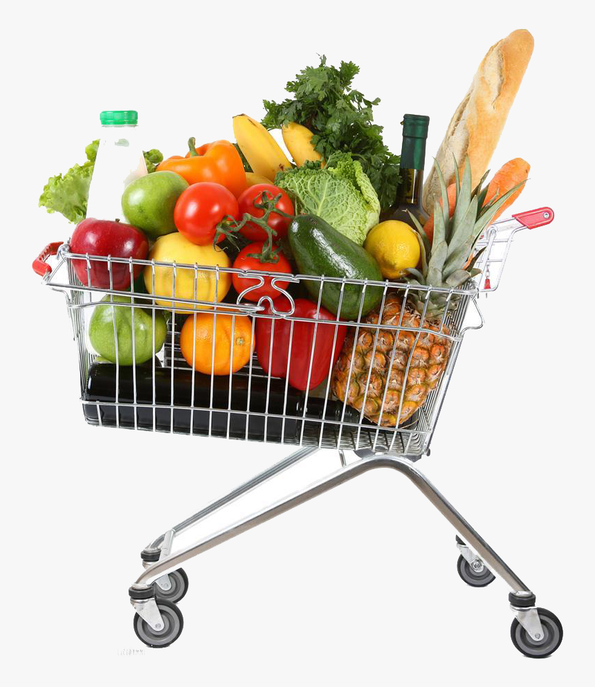 Carrinho De Compras Cheio Png, Transparent Png