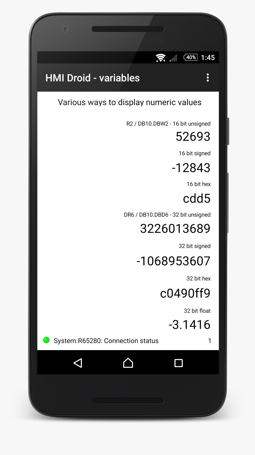 Text Based Interface On A Phone, HD Png Download , Transparent Png ...
