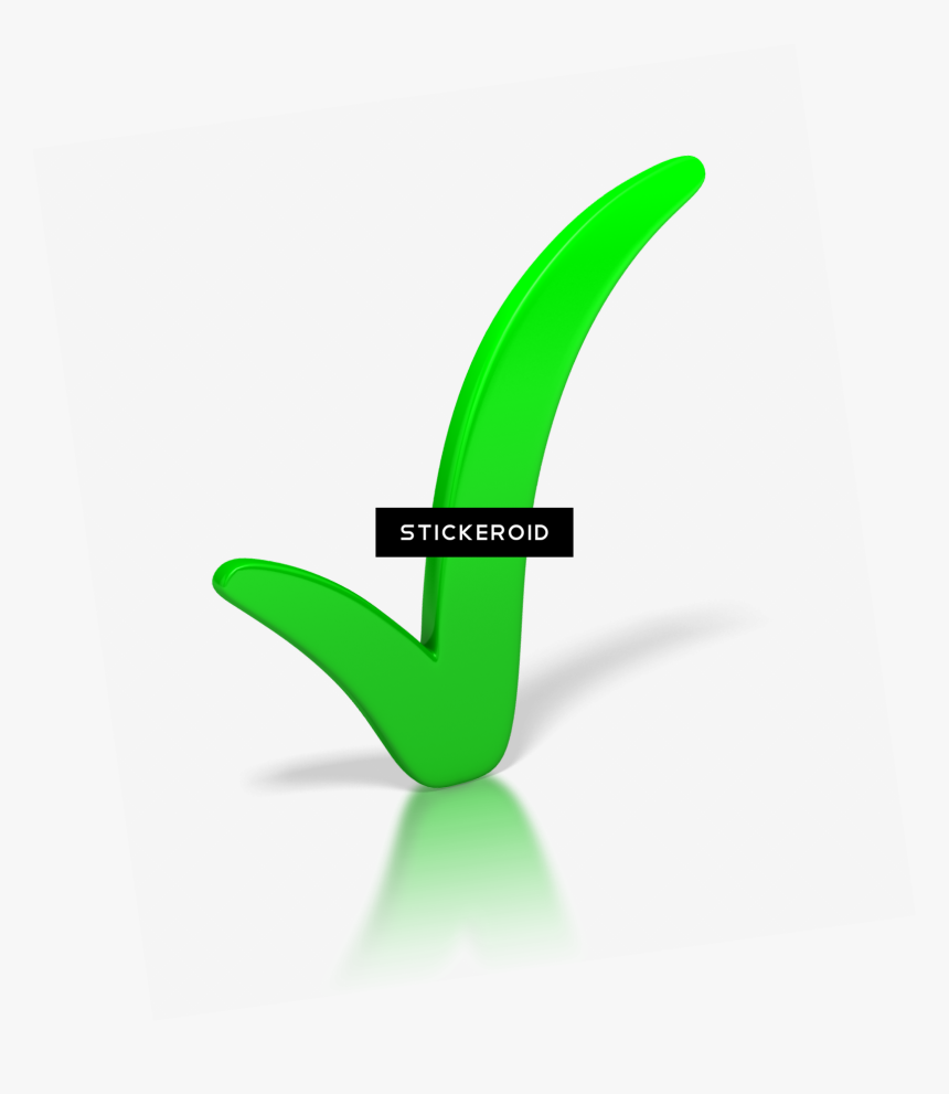 Green Checkmark Png - Check Mark, Transparent Png